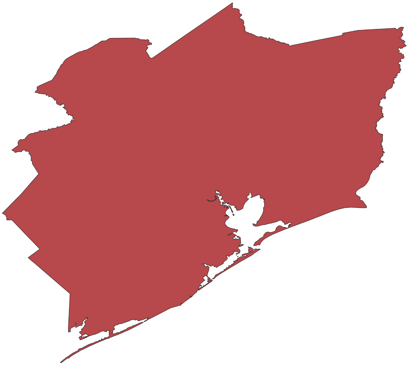 Houston Region Data, Dissolved Houston Region Data, Dissolved